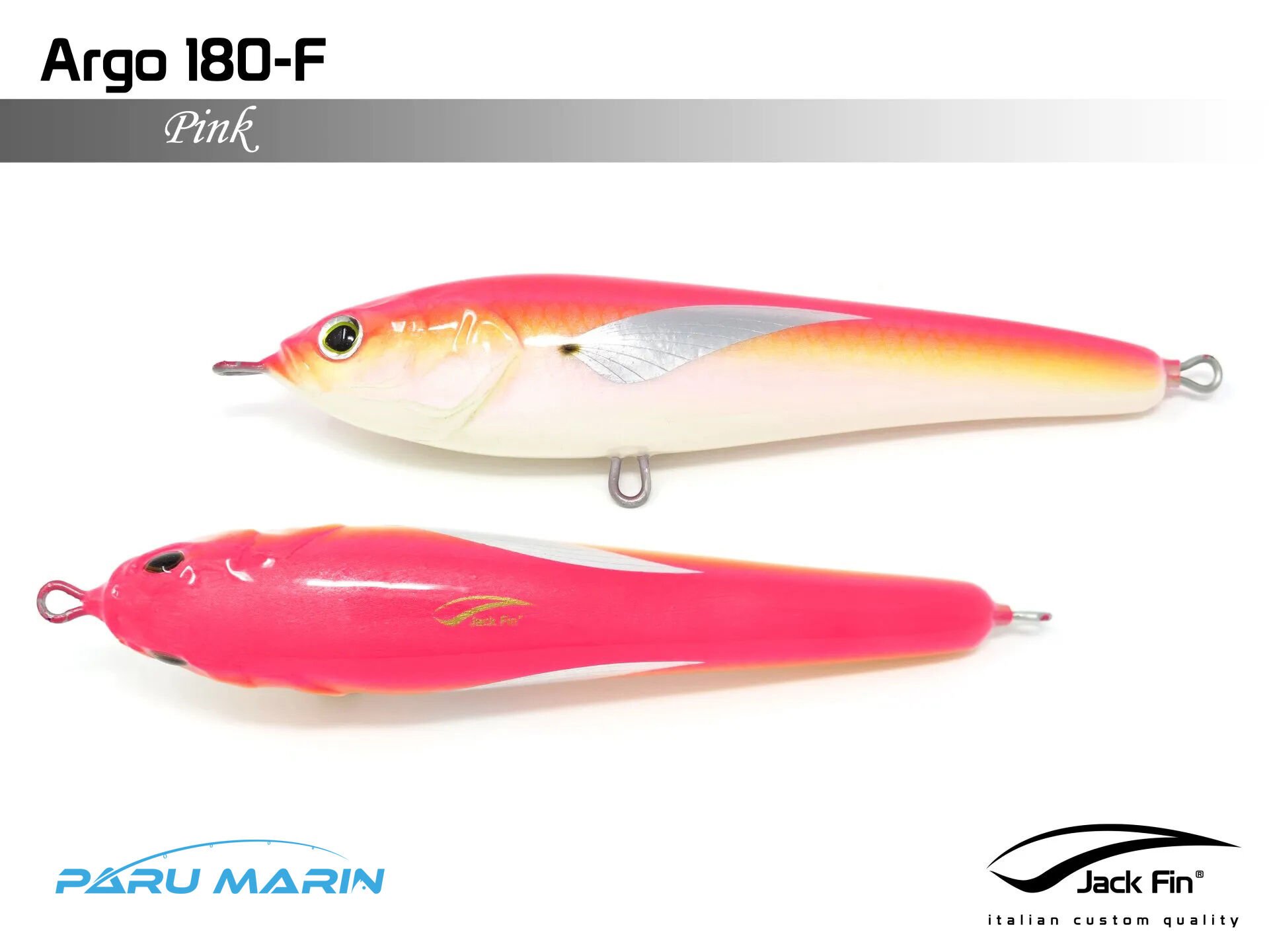 Jack Fin Argo 180-F Sahte Yem Pink