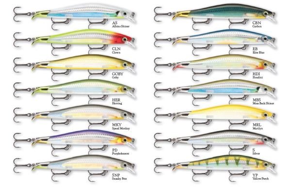 Rapala Ripstop 12cm EB-Elite Blue Sahte Balık