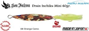 Sea Falcon Drain Inchiku Mini 60gr. 08 Yellow Octopus