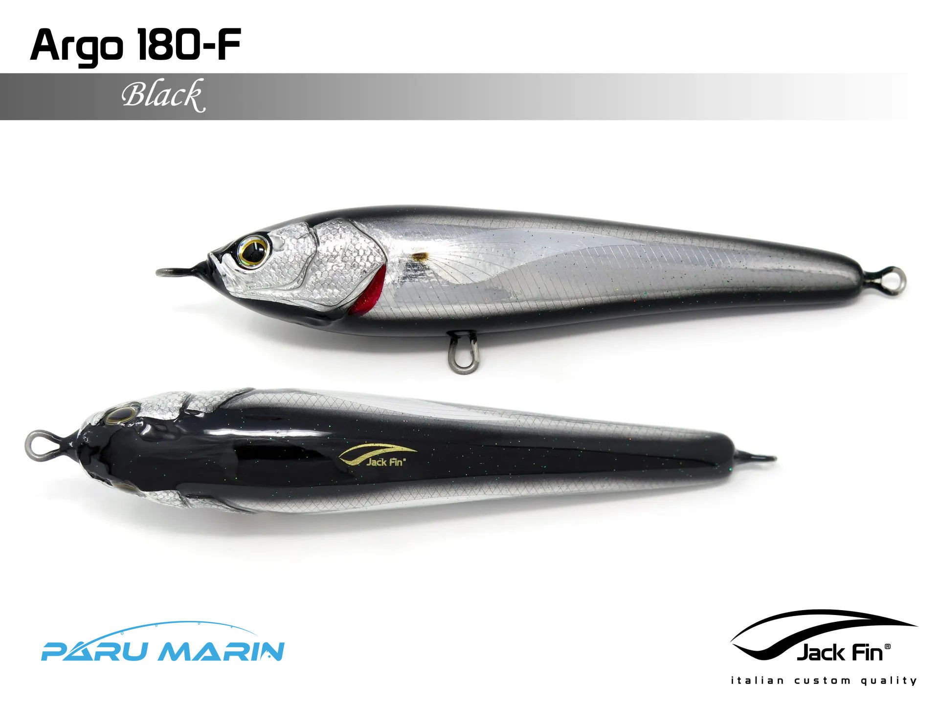 Jack Fin Argo 180-F Sahte Yem Black