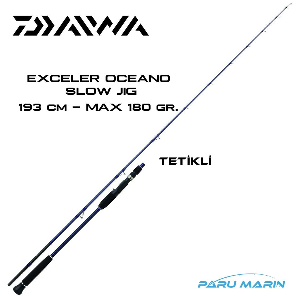 Daiwa Exceler Oceano 193cm Max 180gr. Tetikli Kamış (EXOJG642HBAF)