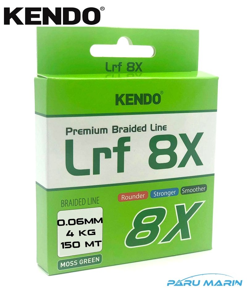 Kendo Lrf 8X 150mt 0.06mm Koyu Yeşil İp Misina