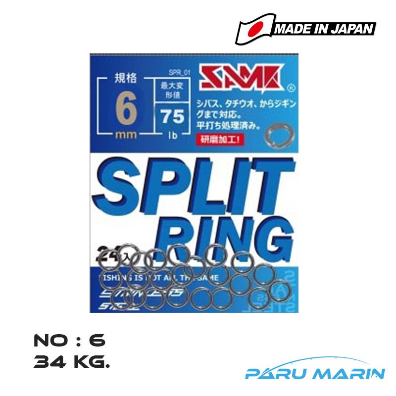 Same Split Ring No:6 , (34 kg.)