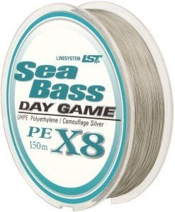 Linesystem Seabass Day Game X8 PE 1.5  0,20mm.  28Lb.  13,0kg. 300mt.