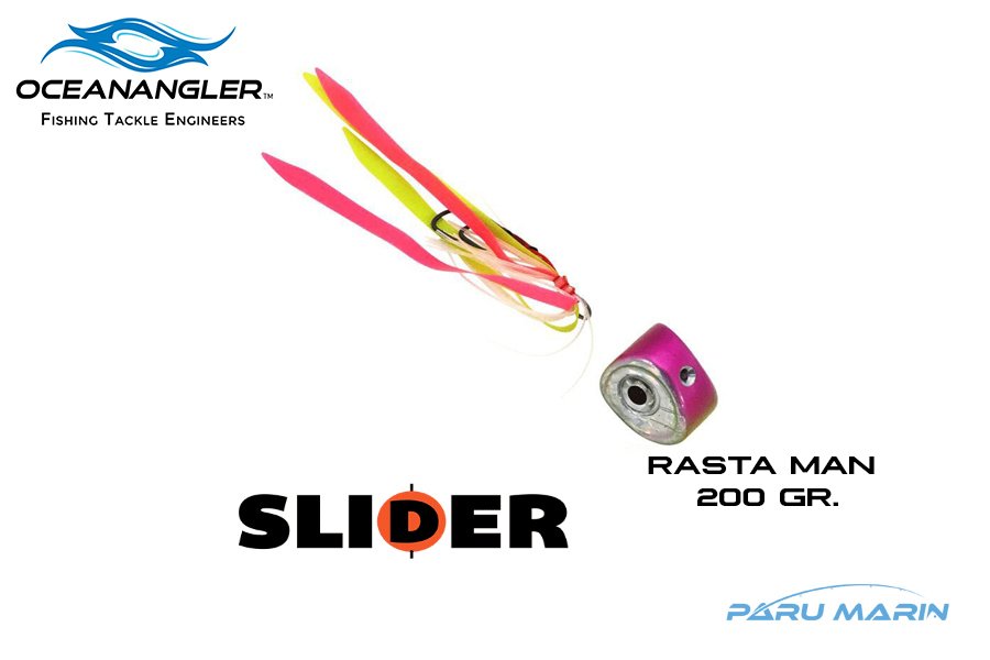 Ocean Angler Slider 200gr Rasta Man