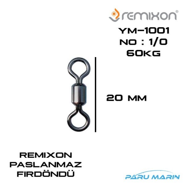 Remixon YM-1001 Bilyalı Fırdöndü No:1/0 60KG.