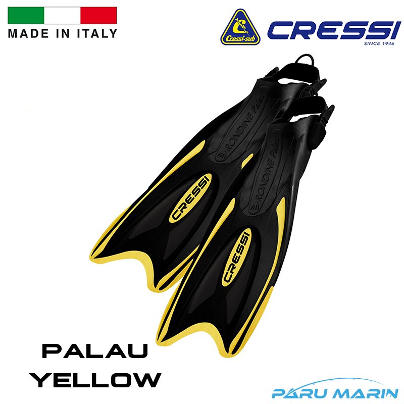 Cressi Palau Yüzme ve Dalış Paleti Yellow