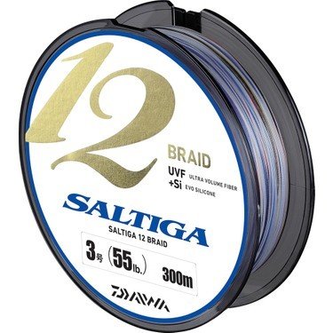 Daiwa Saltiga EX 12 Braid Multicolor Multi Color 300 Mt. 0.26mm 24.8kg. İp Misina