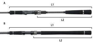 Tailwalk Salty Shape Dash Seabass Game 96M 290cm. 10-35gr.