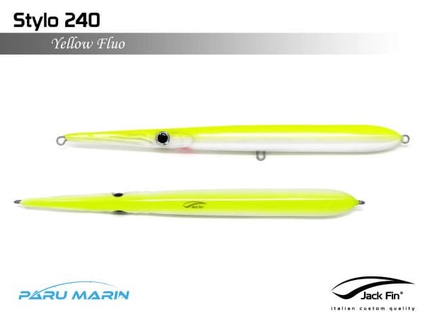 Jack Fin Stylo 240 Sahte Yem Yellow Fluo