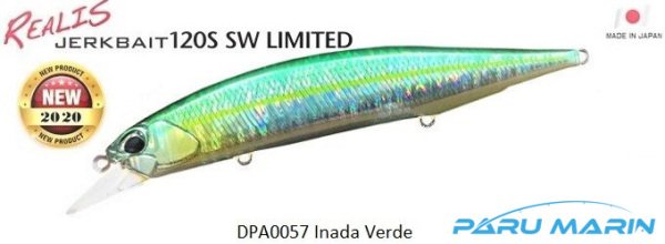 Duo Realis Jerkbait 120S SW CPA0057 Inada Verde