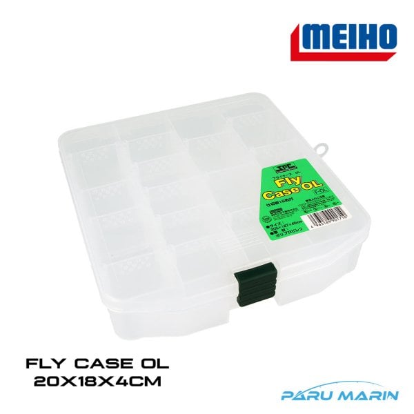 Meiho Fly Case OL (205x187x45mm) malzeme kutusu