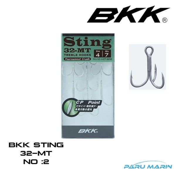 BKK Sting 32-MT Üçlü İğne No:2