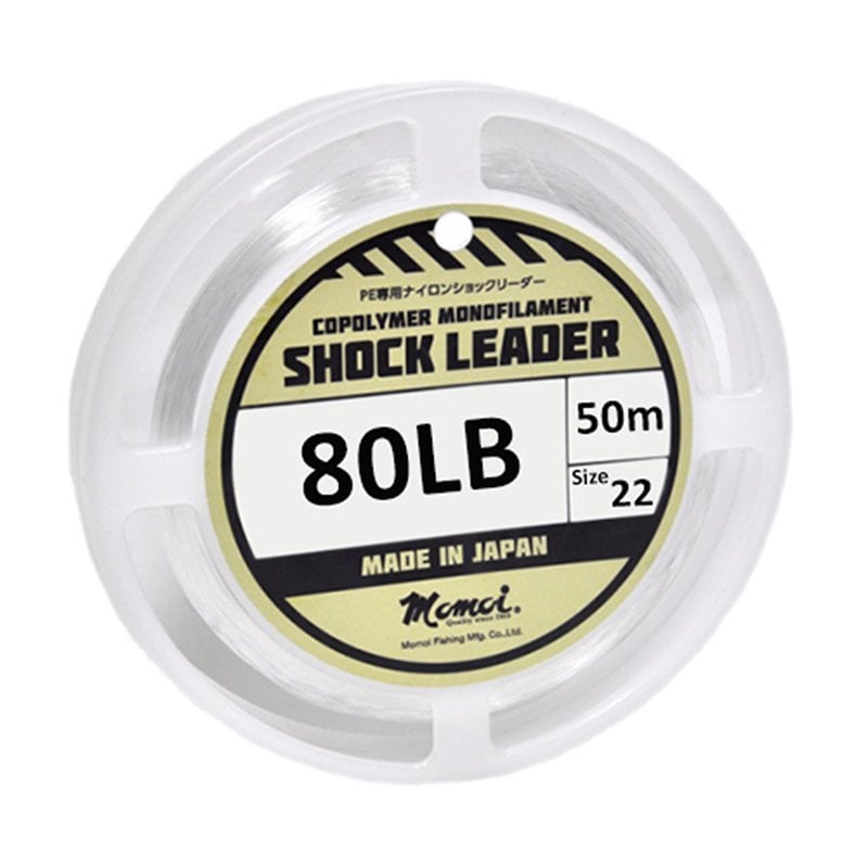 MOMOI SHOCK LEADER 0,78mm (80lb/40kg) 50mt