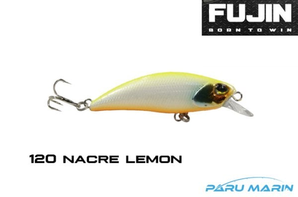 Fujin Ziggy 50mm LRF Maket Balık 120 Nacre Lemon