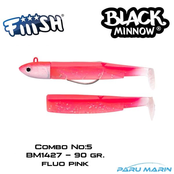 Fiiish BM160/5 BM1427 Combo Deep 90gr. Fluo Pink Silikon