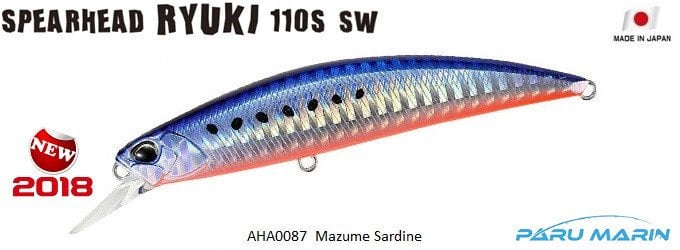 Duo Spearhead Ryuki 110S SW Limited AHA0087 / Mauzme Sardine