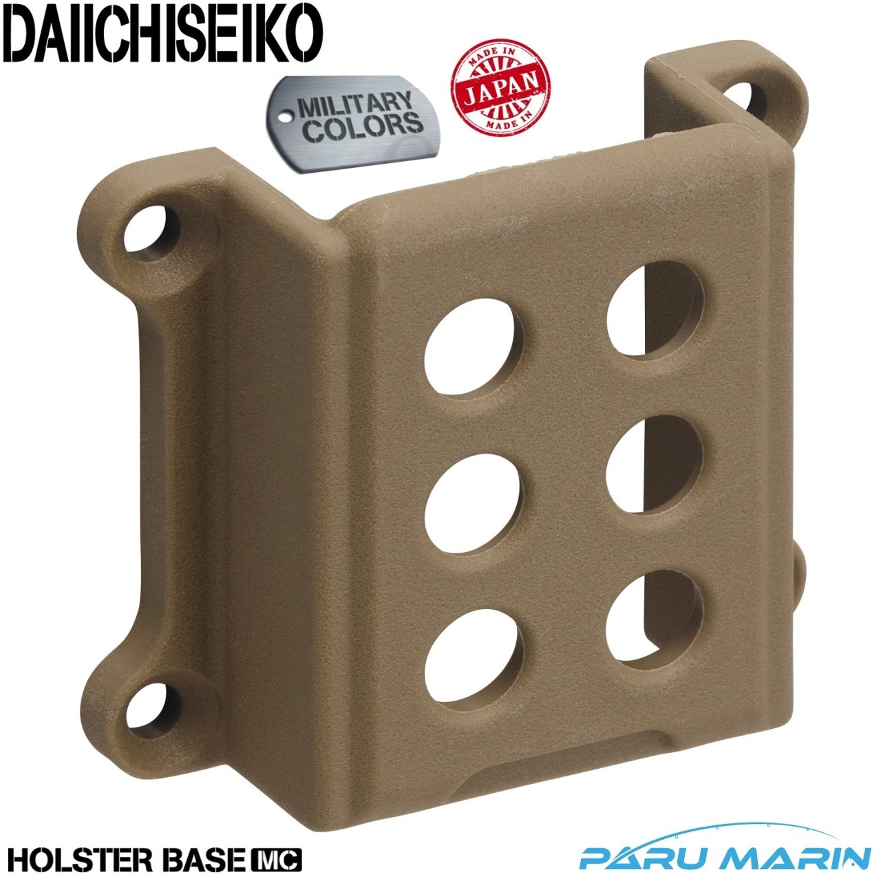 Daiichiseiko MC Holster Base Aksesuar Tutucu Aparat Kahverengi