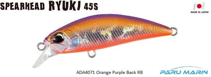 Duo Spearhead Ryuki 45S ADA4071 / Orange Purple Back RB