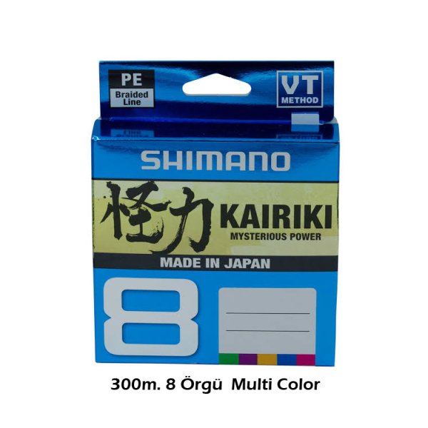 Shimano Kairiki 8 300m Multi İp Misina