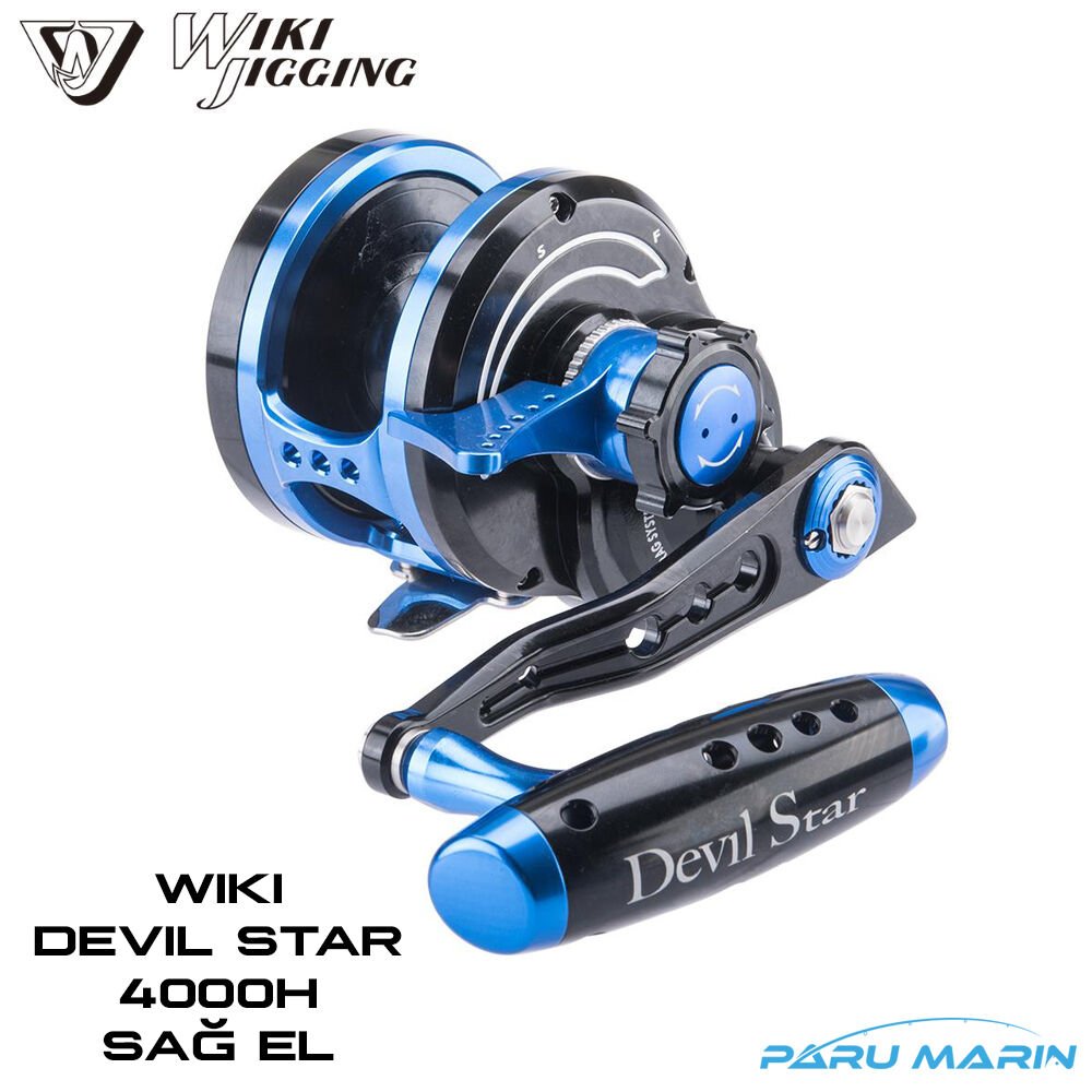 Jigging Master Wiki Devil Star (Sağ El) Jig Çıkrık Olta Makinesi