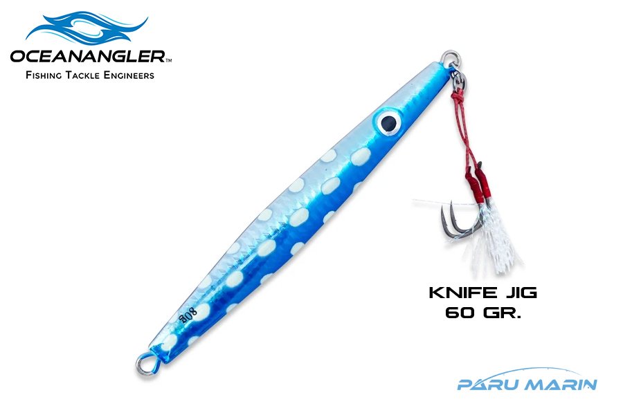 Ocean Angler Knife Jig 60gr. Blue