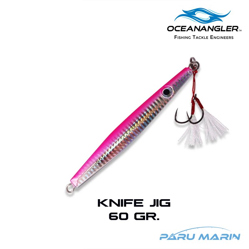 Ocean Angler Knife Jig 60gr. Pink