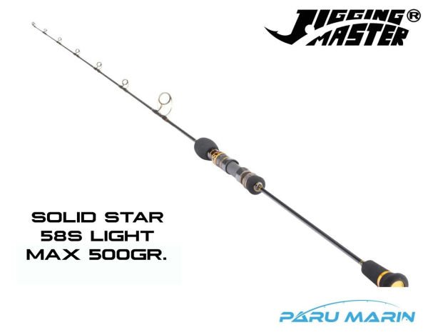 Jigging Master Solid Star #58S Light 173cm Max 330gr. Tetiksiz Kamış