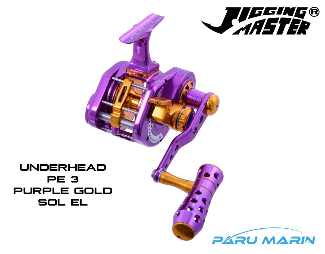 Jigging Master Underhead Pe3 Purple Gold (Sol El) Jig Çıkrık Olta