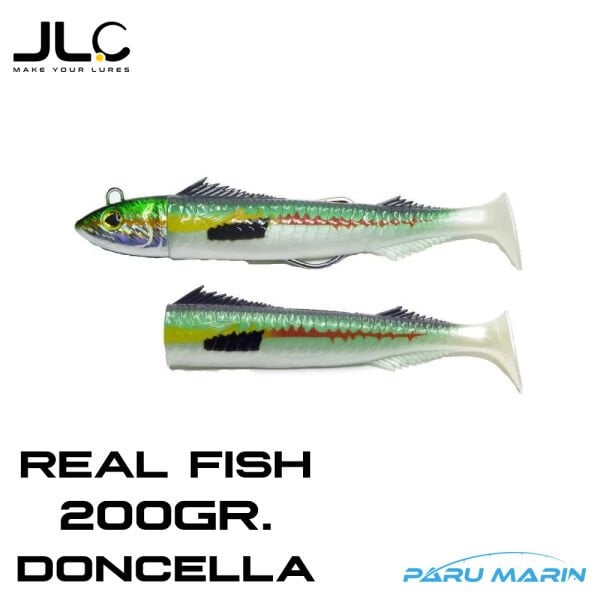 Jigging Ala Carta Real Fish 200gr. Doncella Yedekli Silikon Yem