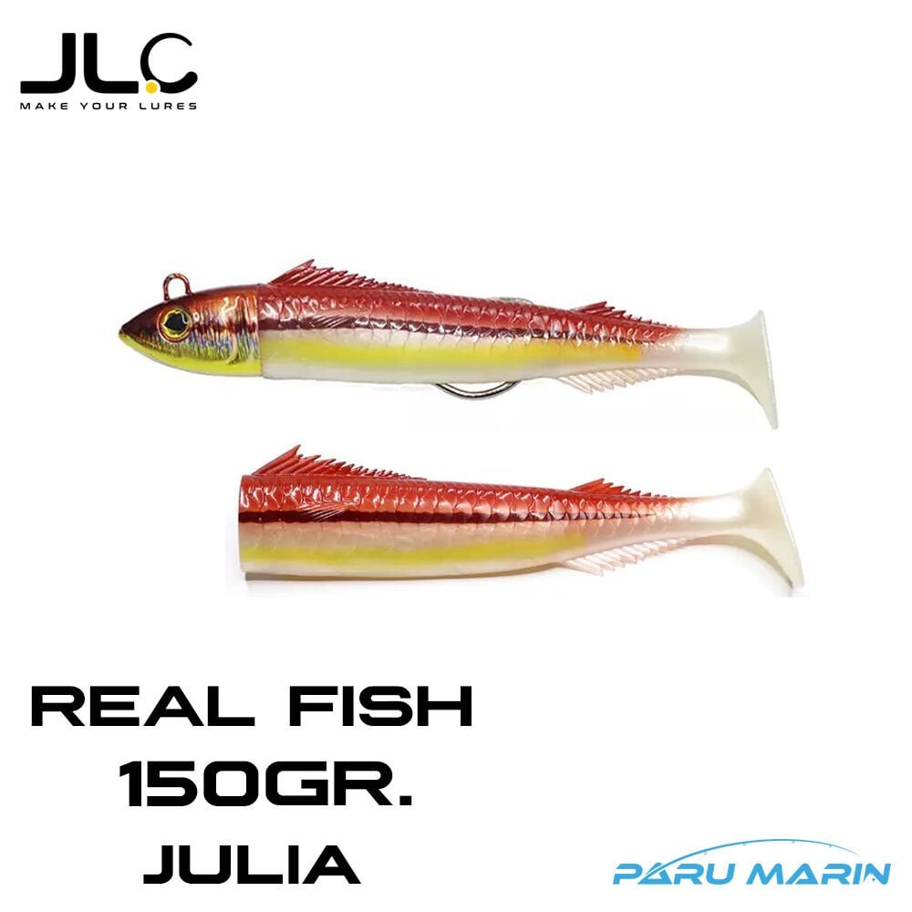 Jigging Ala Carta Real Fish 150gr. Julia Yedekli Silikon Yem