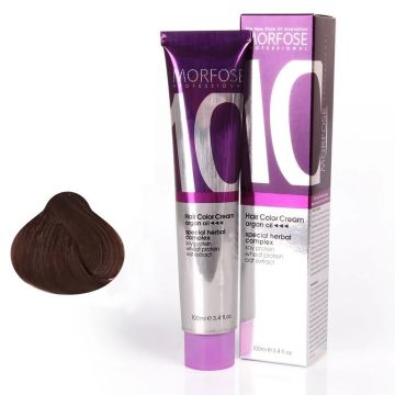 MORFOSE 10 SAÇ BOYASI 100ml/ 6.111 Ekstra Mat Koyu Küllü Kumral