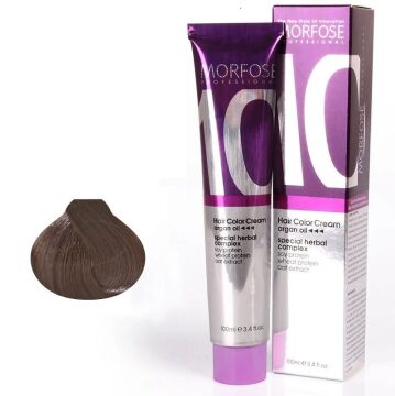 MORFOSE 10 SAÇ BOYASI 100ml/ 7.111 Ekstra Mat Küllü Kumral
