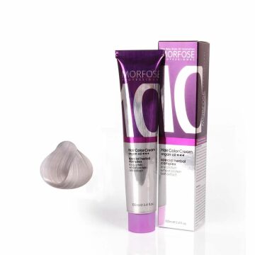 MORFOSE 10 SAÇ BOYASI 100ml/12.01 Ekstra Açık Küllü Sarı