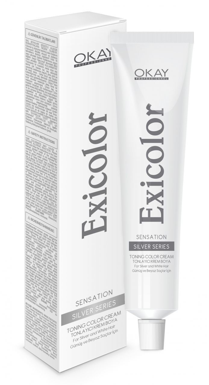 EXİCOLOR SAÇ BOYASI 0.01 YOĞUN GRİ