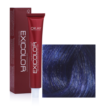 EXİCOLOR SAÇ BOYASI 0.11 YOĞUN MAVİ
