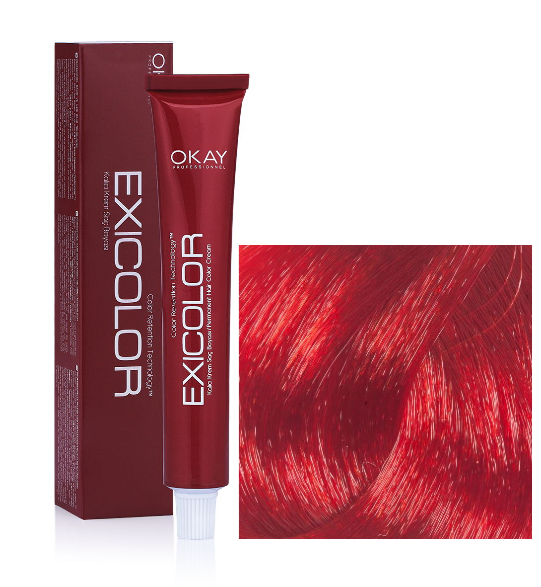 EXİCOLOR SAÇ BOYASI 0.66  YOĞUN ATEŞ KIZILI