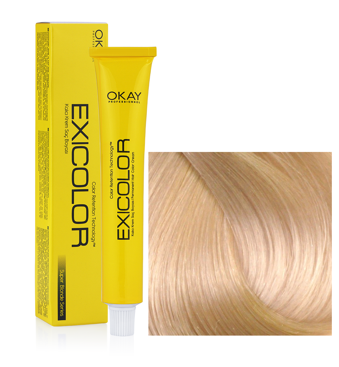 EXİCOLOR SAÇ BOYASI 1001  EKSTRA KÜLLÜ AÇIK SARI