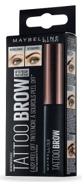 MAYBELLINE BROW TATTOO GEL TINT 3 DARK BROWN