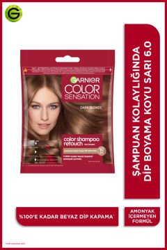 GARNIER COLOR SENSATION ŞAMPUAN SAÇ BOYASI 6.0 Dark Blonde