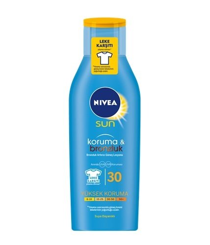 NIVEA SUN GÜNEŞ KORUYUCU SÜT KORUMA&BRONZLUK 30 F.