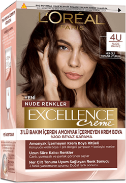 LOREAL EXCELLENCE CREME AMONYAKSIZ Saç Boyası 4U