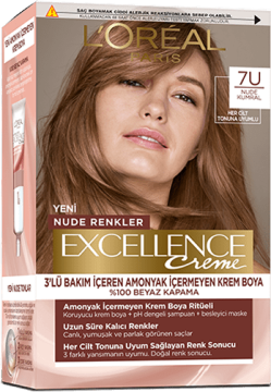 LOREAL EXCELLENCE CREME AMONYAKSIZ Saç Boyası 7U