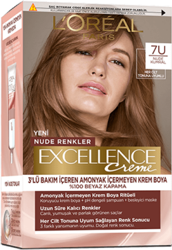 LOREAL EXCELLENCE CREME AMONYAKSIZ Saç Boyası 7U