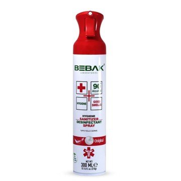 BEBAK ANTİBAKT. HAVA TEMİZLEME SP. ORIGINAL 300ML