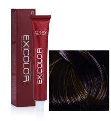 EXİCOLOR SAÇ BOYASI 4.77  BİTTER