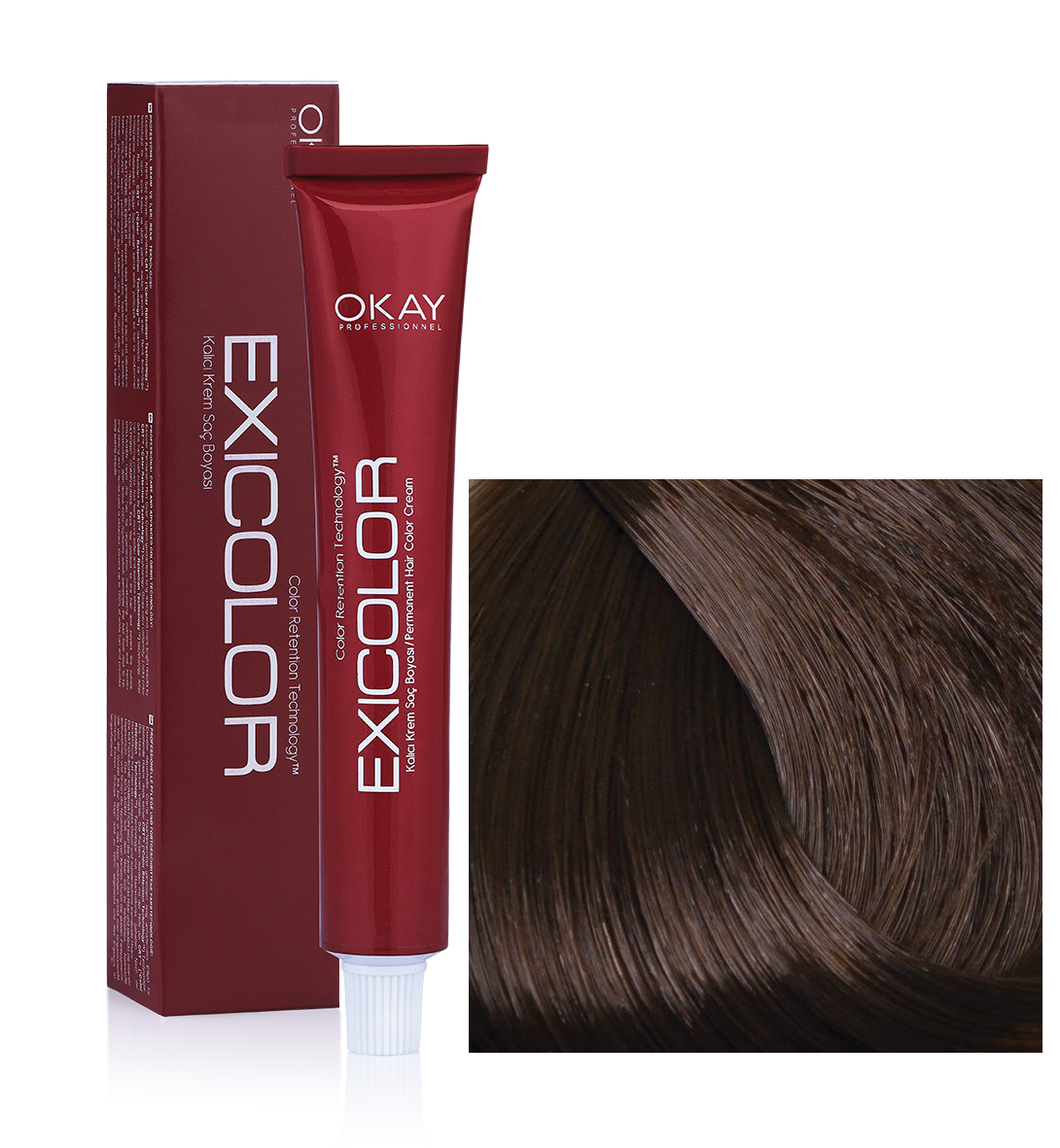 EXİCOLOR SAÇ BOYASI 4.79  ÇOK YOĞUN TÜTÜN