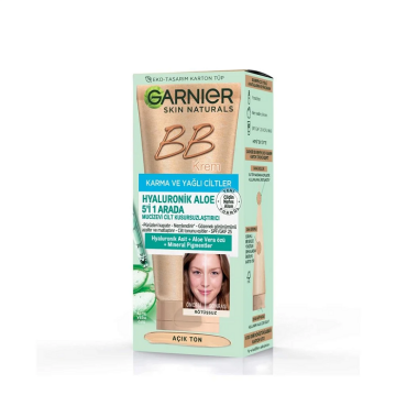 GARNIER BB KREM 50ml Açık Ton Karma Ve Yağlı Cilt