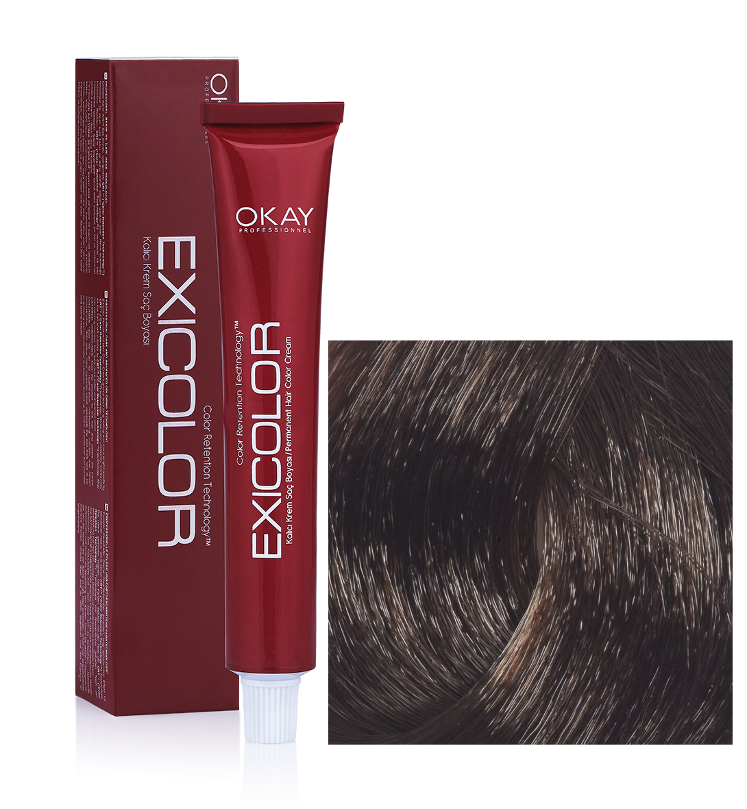 EXİCOLOR SAÇ BOYASI 5.71 KÜLLÜ KAHVE