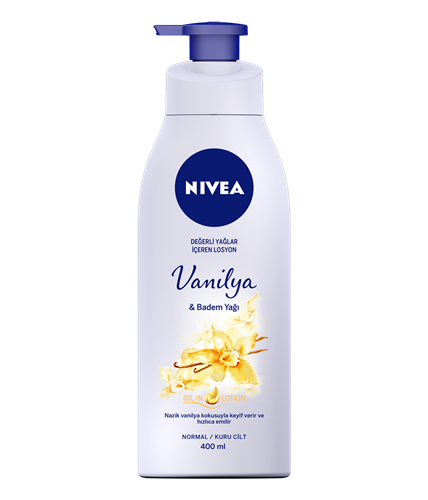 NIVEA VÜCUT LOSYONU VANİLYA& BADEM YAĞI 400ml